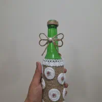 گلدان شیشه ای دست ساز