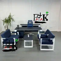 میز مدیریت کنفرانس فلزی مبل اداری صندلی توری