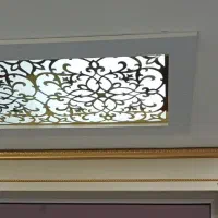 قاب پرده mdf تاج دار|پرده، رانر، رومیزی|قدس, شهرقدس|دیوار