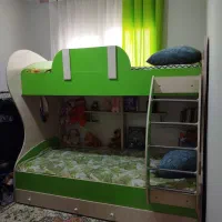 تخت دو طبقه همراه تشک