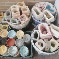 فروش عمده گلجا،جاعودی،جاشمعی،دکوری سنگ مصنوعی بتنی|صنایع دستی و سایر لوازم تزئینی|اصفهان, نقش جهان|دیوار