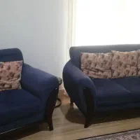 مبل هفت نفره و میز تلویزیون