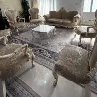 مبل  سلطنتی ۹ نفر|مبلمان خانگی و میز عسلی|سپیدان, |دیوار