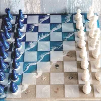 تخته شطرنج رزینی|کلکسیون و سرگرمی|بابل, |دیوار