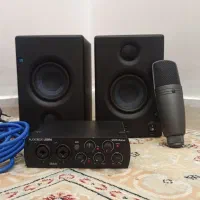 کارت صدا، اسپیکر و میکروفون استودیویی پریسینوس