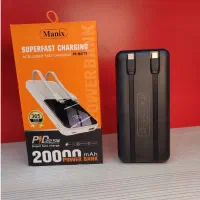 پاوربانک 20 هزار سوپر فست شارژ 22/5 وات اصل مانیکس|لوازم جانبی موبایل و تبلت|کرج, باغستان|دیوار