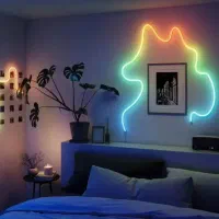 ریسه چراغ نعون فلکس رنگ 5 متری