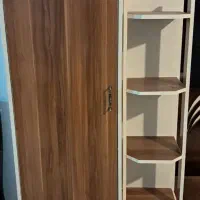 کمد آویز و کشو لباس کودک ام دی اف