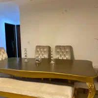 میز نهار خوری ۸ نفره|میز و صندلی غذاخوری|ساری, |دیوار