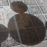 شیشه برنزه میز عسلی|مبلمان خانگی و میز عسلی|خرم‌آباد, |دیوار