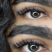 مدل اکستنشن مژه و لیفت ابرو رایگان