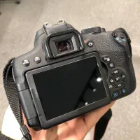 دوربین ۷۵۰ کنون با لنز ۵۵-۱۸ و لنز ۵۰فیکس|دوربین عکاسی و فیلمبرداری|شهریار, شهریار|دیوار