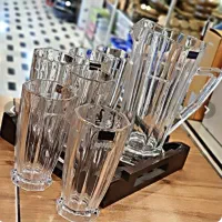 پارچ و لیوان کریستال