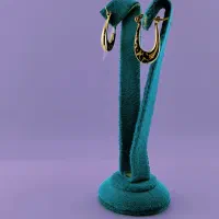 گوشواره طلا (طرح پلنگی)