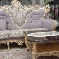 مبل ۸نفر استیل|مبلمان خانگی و میز عسلی|تهران, جنت‌آباد شمالی|دیوار