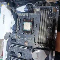 z270 auros i7 7700k  باندل مادربرد|قطعات و لوازم جانبی رایانه|تهران, علی‌آباد|دیوار