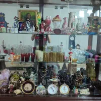 لیوان استکان مجسمه بشقاب بوفه