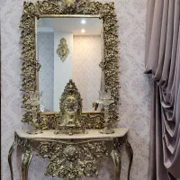 آینه شمعدان برنز|آینه|زنجان, |دیوار