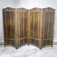 پاراوان و پارتیشن چوبی عرض۷۰ چهارلنگه|صنایع دستی و سایر لوازم تزئینی|مشکیندشت, |دیوار