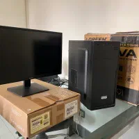 کیس گیمینگ i3 نسل ۱۰ با GTX1650  همراه مانیتور ۲۲