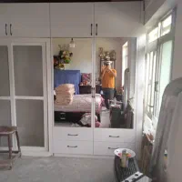 کابینت کمددیواری سیسمونی انواع  دکور و تخت و نصاب