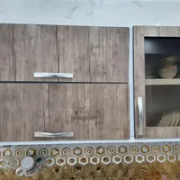 ظرف شویی با سینک دوقلو و آب چکون|آب‌چکان و نظم‌دهنده ظروف|اسلام‌شهر, |دیوار