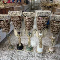سطل دستمال برنز|صنایع دستی و سایر لوازم تزئینی|ازنا, |دیوار