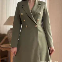 پیراهن زنانه مدل کلوش ۶دکمه