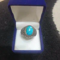انگشتر نقره فیروزه نیشابور