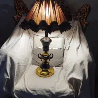 ۱عددآباژوررومیزی درحدنو|چراغ خواب و آباژور|اهواز, سپیدار|دیوار