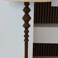 آباژور ایستاده چوبی