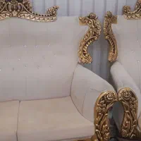 مبل ۷ نفره جلو مبلی و دوتا میز عسلی|مبلمان خانگی و میز عسلی|پردیس, فاز ۴|دیوار