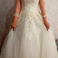 لباس عروس مزونی کاملا نو
