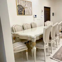 ناهارخوری ۸ نفره چوب سوپر راش گرجستان درحد نو