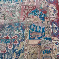 فرش تاریخی وقدیمی سالم که مال ۵۰۰ یا۶۰۰سال پیش|فرش|تهران, امام زاده حسن|دیوار