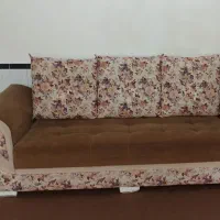 مبل و جلو مبلی و میز تیوی دست دوم