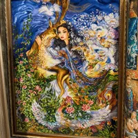 تابلو فرش دستباف مینیاتور درجه یک