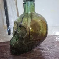 قلیون مسافرتی شیشه ای طرح جمجمه|کلکسیون و سرگرمی|مشگین شهر, |دیوار