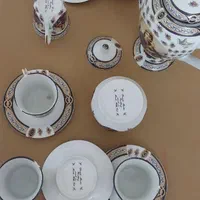سرویس پذیرایی انتیک انگلیسی|ظروف سرو و پذیرایی|کرج, ساماندهی|دیوار