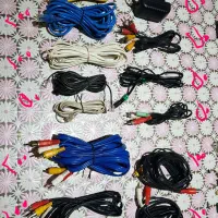 سیم رابط کابل شبکه سیم تلفن