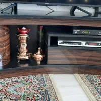 میز tv باشیشه رومیزی درحدنو با قیمت مناسب