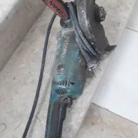 یک عدد سنگ فرز ماکیتا با ۳عدد صفحه استیل بری|ابزارآلات|رشت, پاره بیجار|دیوار