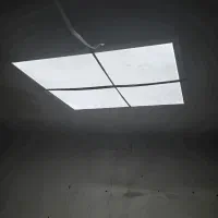 لامپ پنل سقفی LED یک‌تکه، سالم و پرنور (دو عدد)|لامپ و چراغ|تهران, شهرک شریعتی|دیوار