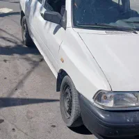 پراید مدل ۹۶ اتاق تعویض گیربکس تازه تعمیر شده
