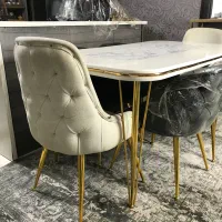 میز ناهارخوری شیش نفره طرح چستر در حد نو|میز و صندلی غذاخوری|محمدیه-قزوین, |دیوار