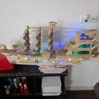 کشتی کلکسیونی دست ساز|کلکسیون اشیاء عتیقه|قم, آذر (نکویی)|دیوار