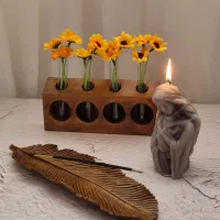 گلجا سنگی طرح چوب|صنایع دستی و سایر لوازم تزئینی|ساوه, |دیوار