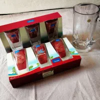 2 ست پارچ و لیوان کریستال فیوژن|ظروف سرو و پذیرایی|نجفآباد, طالقانی|دیوار