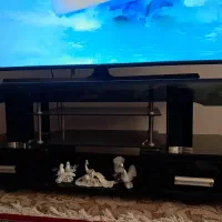 میز تلویزیون(شیشه ای)