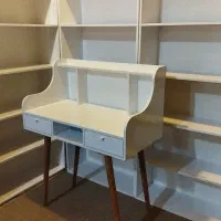 میزتحریر،کتابخانه|میز تحریر و کامپیوتر|نیشابور, شهید بهشتی|دیوار